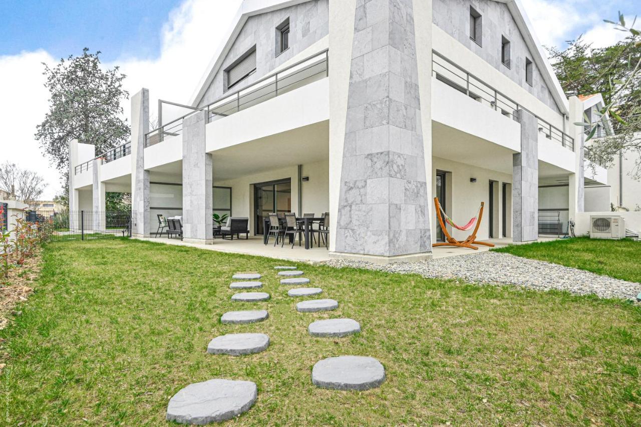 T4 Neuf - Jardin-Terrasse Et Piscine - Acces Direct Plages Et Centre Village - App C 12 Saint-Cyr-sur-Mer Zewnętrze zdjęcie