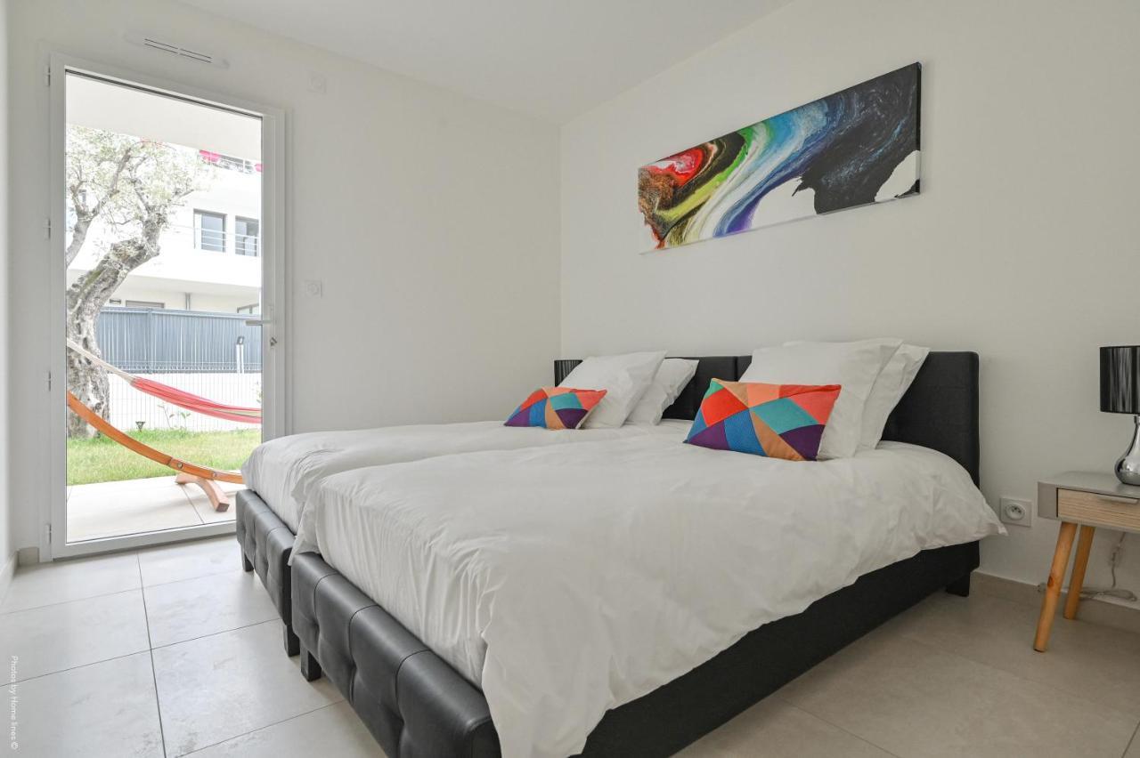 T4 Neuf - Jardin-Terrasse Et Piscine - Acces Direct Plages Et Centre Village - App C 12 Saint-Cyr-sur-Mer Zewnętrze zdjęcie