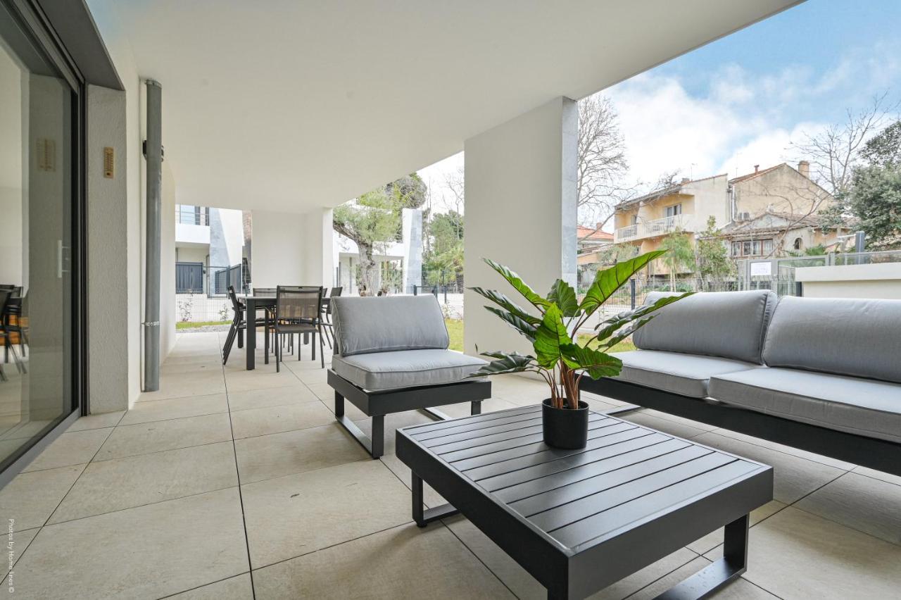 T4 Neuf - Jardin-Terrasse Et Piscine - Acces Direct Plages Et Centre Village - App C 12 Saint-Cyr-sur-Mer Zewnętrze zdjęcie